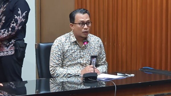 Juru bicara bidang penindakan KPK Ali Fikri di Gedung Merah Putih KPK, Jakarta Selatan. Medcom.id/Fachri Audhia Hafiez