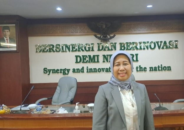 Rektor Unila Periode 2023-2027, Prof. Lusmeilia Afriani. LAMPUNG POST/ANDRE PRASETYO NUGROHO