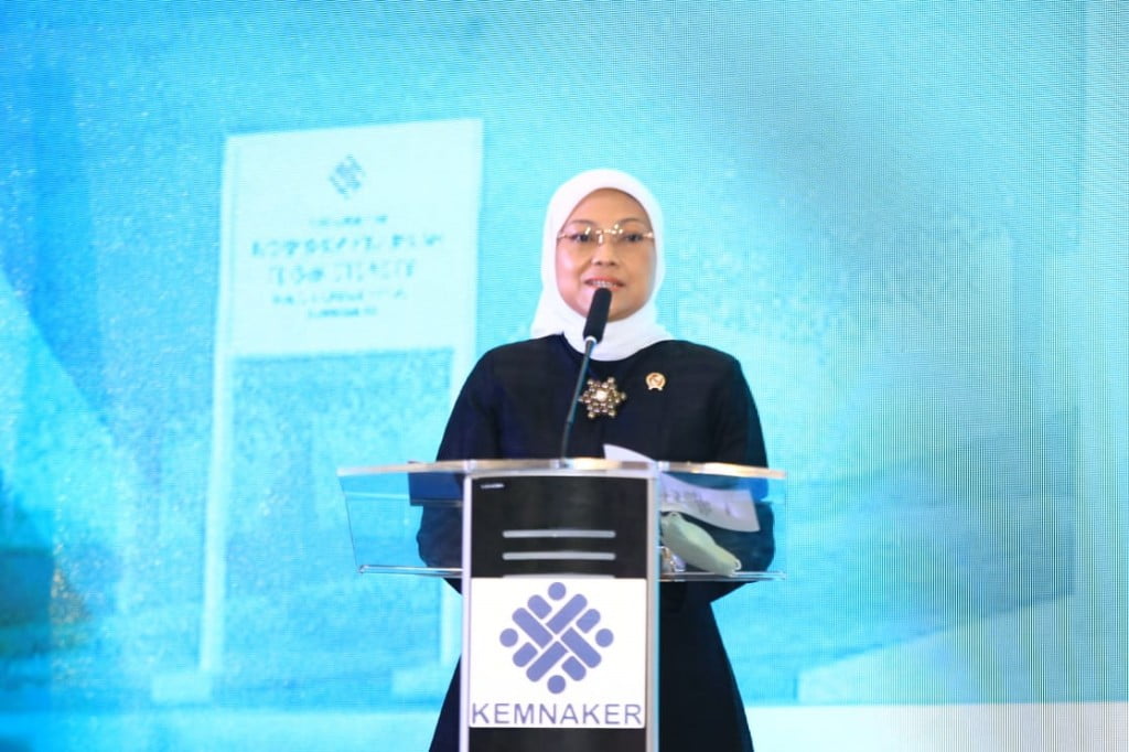Menteri Ketenagakerjaan Ida Fauziyah. Foto: Dokumen Kementerian Ketenagakerjaan.