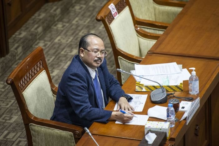 Amzulian Rifai resmi terpilih sebagai Ketua Komisi Yudisial (KY) periode paruh waktu kedua Juli 2023 - Desember 2025. Foto: Antara
