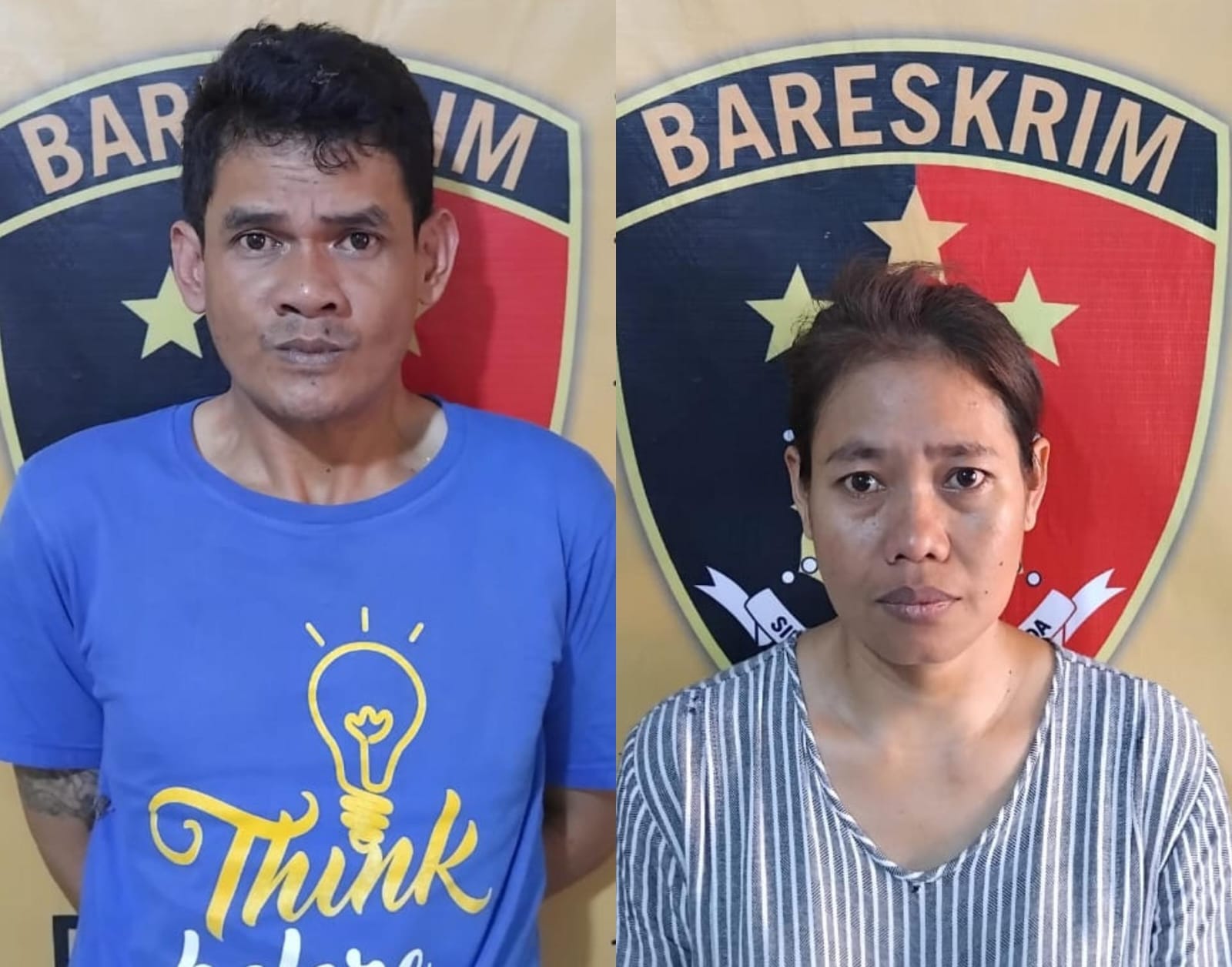 Pelaku saat diamankan di Mapolsek Telukbetung Selatan. (Foto : Dok/Polsek)