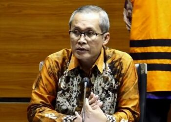 Wakil Ketua KPK Alexander Marwata saat konferensi pers beberapa waktu lalu di Jakarta. (Dok Medcom.id)