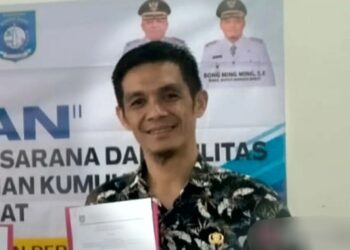 Kepala Bidang Kawasan Permukiman Dinas Perkimhub Kabupaten Bangka Barat Surya Mardiansyah. DOK/ANTARA