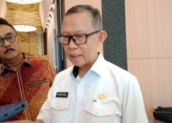 Sekretaris Provinsi Lampung, Fahrizal Darminto. (Lampung Post/Silvia Agustina)