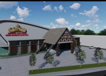 Desain infrastruktur yang tengah dibangun. (dok. Humas Pemkot Bandar Lampung)