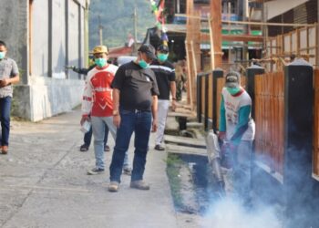 Nukman tinjau fogging