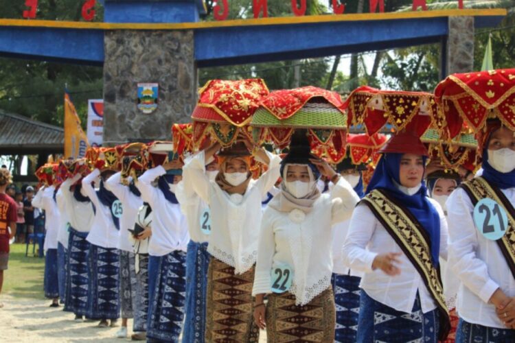 Kearifan lokal budaya Lampung. Foto: Antara