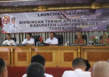 launching aplikasi Srikandi Lambar