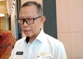 Sekretaris Provinsi Lampung, Fahrizal Darminto. (Lampung Post/Silvia Agustina)