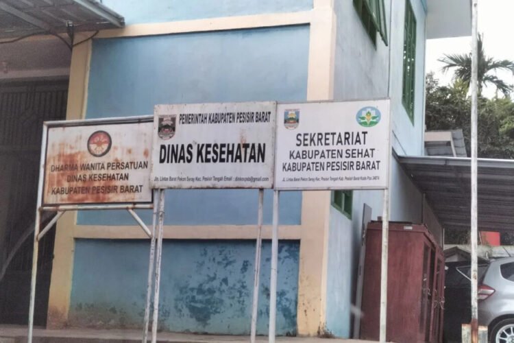 Dinas Kesehatan Kabupaten Pesisir Barat