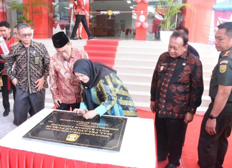 Peresmian Mal Pelayanan Publik (MPP) Kota Bandar Lampung. FOTO: DOK