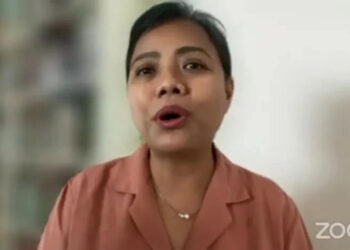 Pakar hukum tata negara Sekolah Tinggi Hukum (STH) Jentera Bivitri Susanti saat diskusi virtual beberapa waktu lalu. (Dok MI)