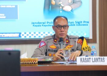 Kasat Lantas Polresta Bandar Lampung, Kompol Ridho Rafika. (Dok. Polresta Bandar Lampung)