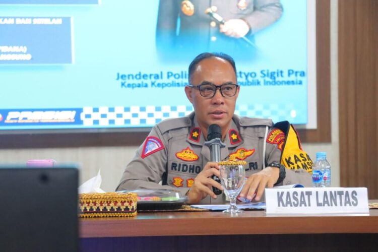 Kasat Lantas Polresta Bandar Lampung, Kompol Ridho Rafika. (Dok. Polresta Bandar Lampung)