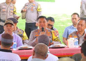 LAYANAN 110. Kapolresta Bandar Lampung, Kombes Pol Abdul Waras dalam sebuah acara. Kapolresta Bandar Lampung, Kombes Pol Abdul Waras mengingatkan masyarakat mengenai layanan 110 yang masih bisa digunakan. (Dok. Polresta Bandar Lampung)