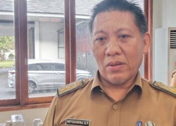 Kepala Bidang Aset pada BPKAD Provinsi Lampung, Meydiandra. (Lampung Post/Atika Oktaria)