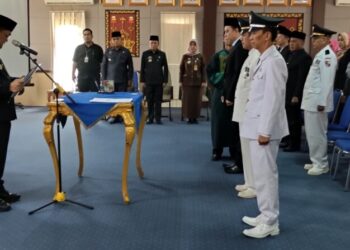 pelantikan 25 pejabat eselon Lampura