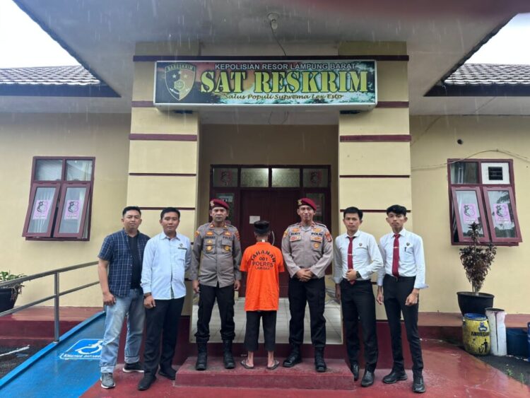 penangkapan mantan peratin sukananti