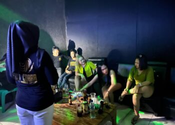 razia narkoba polres lamtim