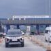 Suasana kendaraan di gerbang tol Itera di Kota Baru. (Lampung Post/Umar Robbani)