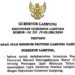 Foto: Surat Keputusan Pj Gubernur Lampung. (Dok.)