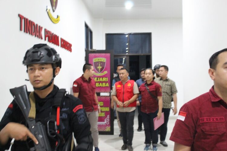 penahanan tersangka korupsi Pasar Pulungkencana Tubaba