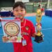 Athar Alkhalifi, Siswa SDN 2 Teladan Juara I Lomba Mewarnai Ibu & Anak IKBL