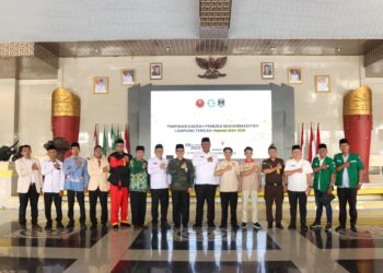 Wakil Bupati Lamteng Hadiri Pelantikan Pimpinan Daerah Pemuda Muhammadiyah