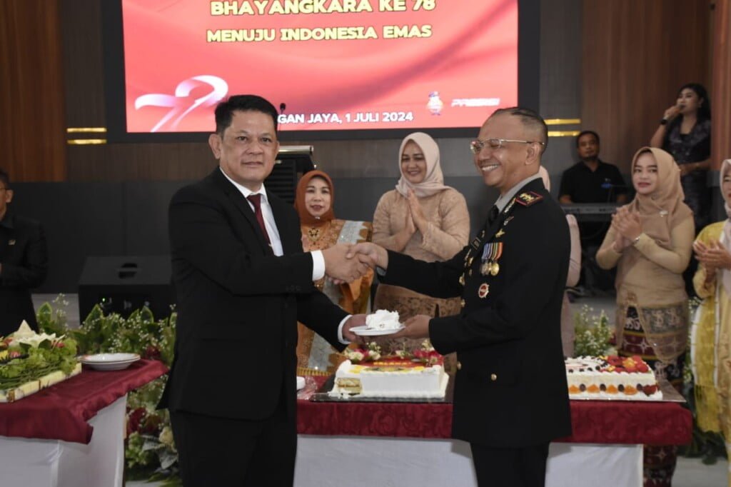 M. Firsada Mengikuti Upacara dan Syukuran Peringatan Hari Bhayangkara Ke-78 Tahun 2024