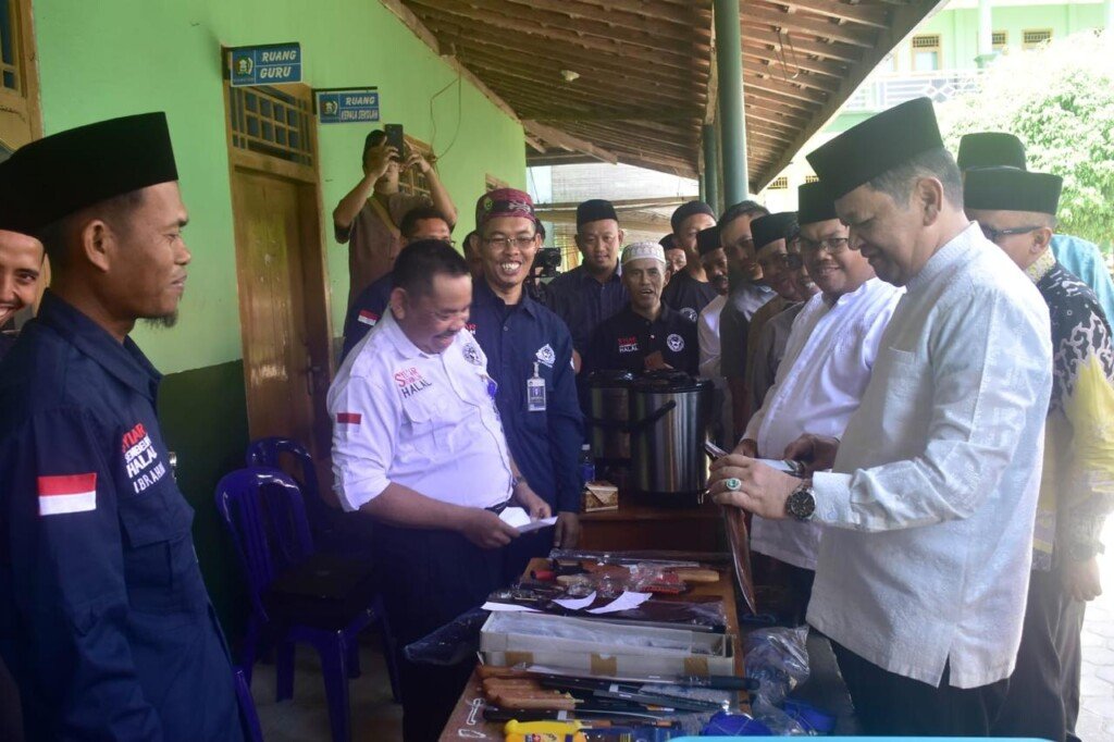 Firsada Hadiri Pelantikan dan Pelatihan kompetensi Juru Sembelih Halal Tubaba