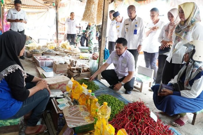 Pemkab Tubaba Lakukan Pemantuan Harga dan Ketersediaan Bahan Pokok