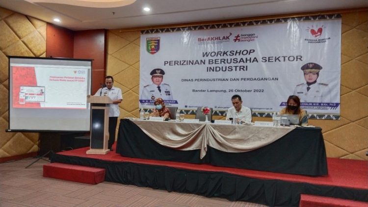 Pemprov Lampung Dorong Perusahaan Miliki NIB untuk Tingkatkan Investasi Daerah