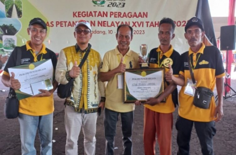 KTNA Lampung Raih Juara di Pekan Nasional Tani Nelayan ke XVI 2023