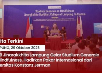 STIAB Jinarakkhita Lampung Hadirkan Pakar Internasional Jerman dalam Studium Generale tentang Mindfulness