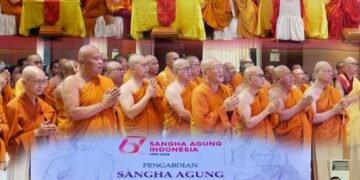 Doa Tiga Tradisi Harlah ke-67 Sagin: STIAB Jinarakkhita Lampung Tegaskan Peran sebagai Kampus Buddhayana