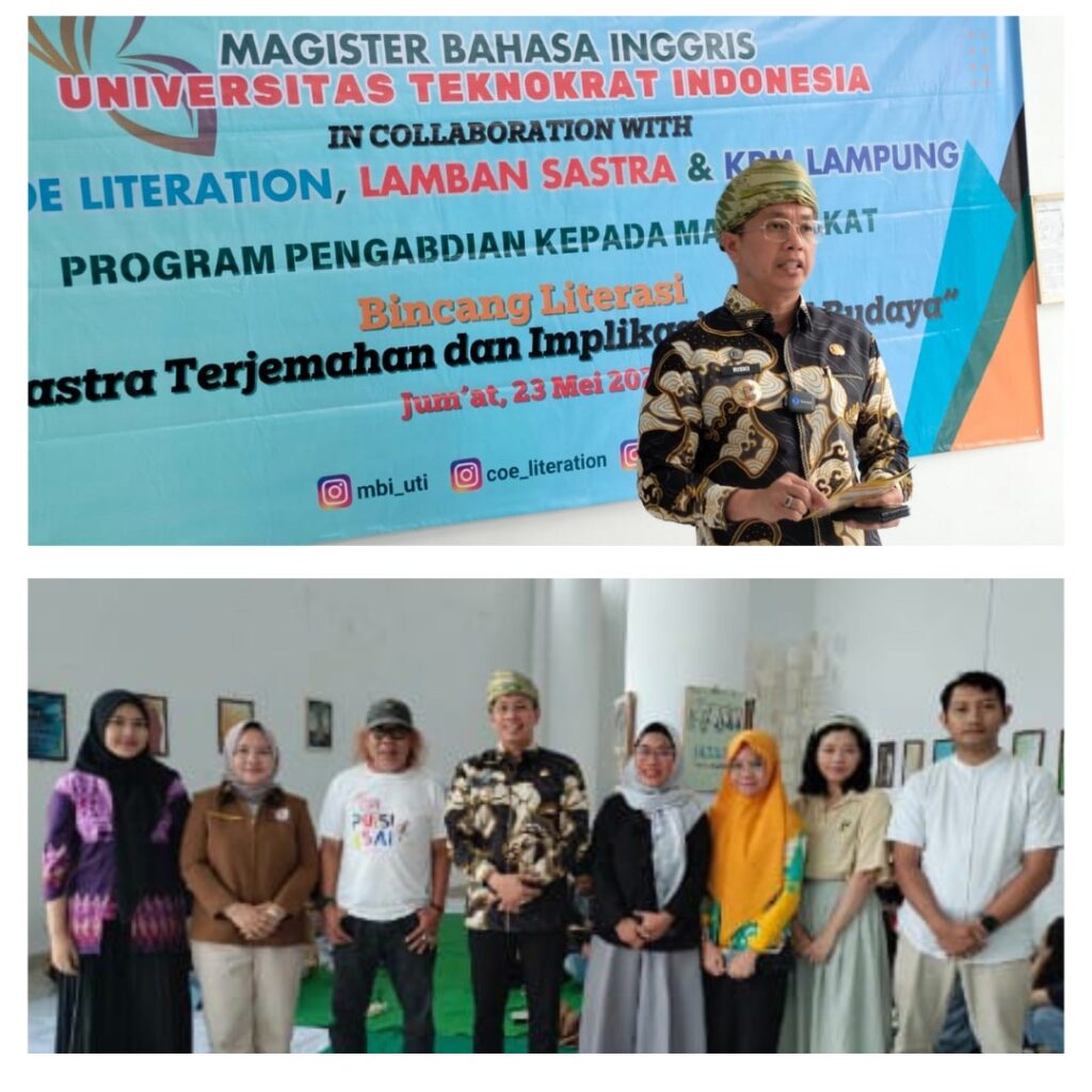 Magister Bahasa Inggris Teknokrat Angkat Isu Sastra Terjemahan dalam Bincang Literasi