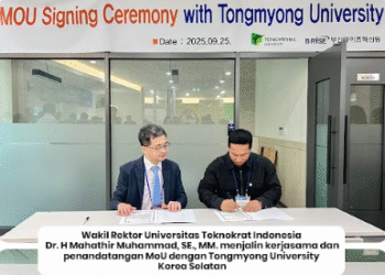 Universitas Teknokrat Indonesia Jalin Kerja Sama Internasional dengan Tongmyong University Korea Selatan