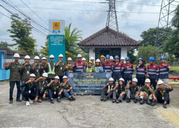 Teknik Elektro UTI Kunjungi PLN ULTG Pagelaran, Perkuat Pembelajaran Berbasis Praktik