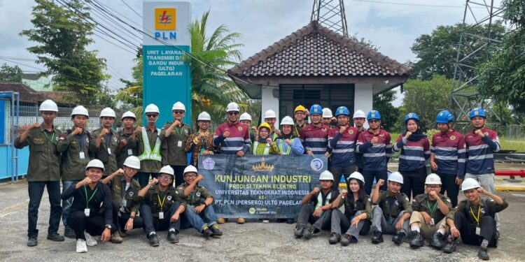 Teknik Elektro UTI Kunjungi PLN ULTG Pagelaran, Perkuat Pembelajaran Berbasis Praktik