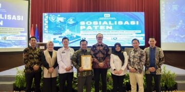 Dosen dan Mahasiswa Teknokrat Mendapatkan Penghargaan Paten dari Kementerian Hukum RI