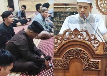 salat tarawih perdana UTI