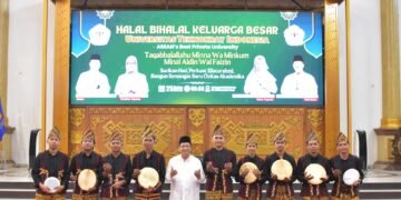 Hadroh Teknokrat Meriahkan Halal Bihalal, Iringi Momentum Perkuat Silaturahmi Civitas Akademika