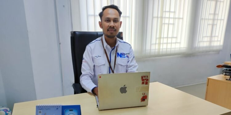 Alumnus Universitas Teknokrat Indonesia Radytia Rifandi.