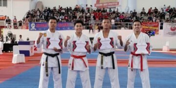 Mahasiswa Universitas Teknokrat Indonesia Borong Juara di Seleksi Nasional Kushin Ryu M Karate-Do Indonesia 2026