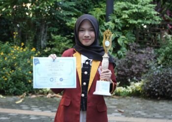 Alda Despita, mahasiswi Program Studi Sastra Inggris angkatan 2025