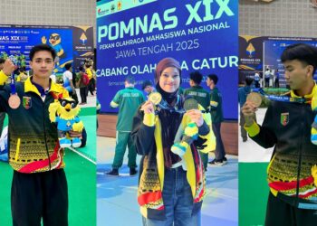 Mahasiswa UBL Sumbang Empat Medali untuk Lampung di POMNAS XIX 2025