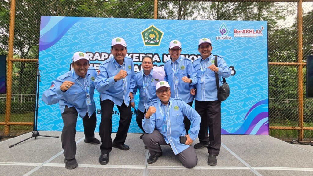 Rektor UIN RIL Prof Wan Jamaluddin Ikuti Rakernas Kemenag, Siap Jalankan Amanat Menag