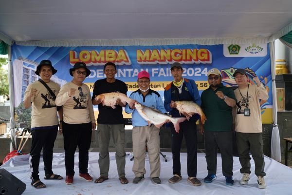 Ratusan Peserta Antusias Lomba Mancing Meriahkan Dies Natalis ke-56 UIN RIL.