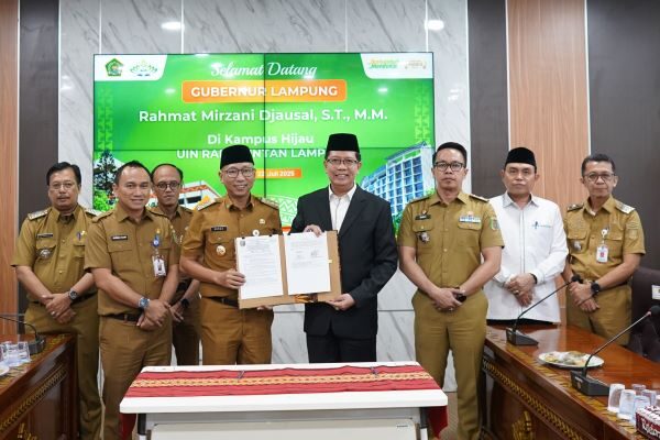 Gubernur Lampung Hibahkan Lahan 50 Hektar ke UIN Raden Intan Lampung