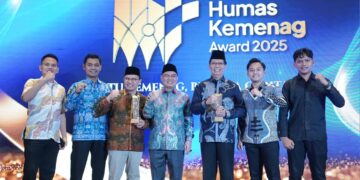 UIN Raden Intan Lampung Raih Dua Penghargaan Humas Kemenag Award 2025 , Humas UIN RIL Sabet Dua Penghargaan Nasional